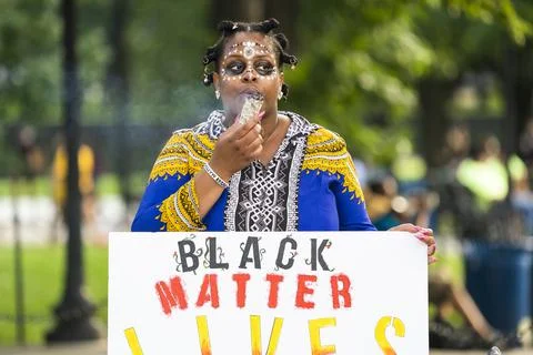 Commitment March in Washington DC, USA - 28 Aug 2020 写真素材