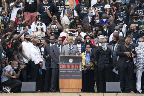 Commitment March in Washington DC, USA - 28 Aug 2020 Stock Photos