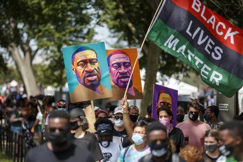 Commitment March in Washington DC, USA - 28 Aug 2020 写真素材