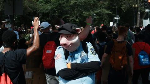 Commitment March in Washington DC, USA - 28 Aug 2020 Stock Photos