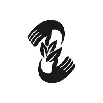 Commitment Teamwork Together Business Black Logo Illustration Vector 스톡 일러스트