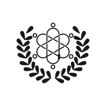 Commitment Teamwork Together Business Black Logo Illustration Vector 스톡 일러스트