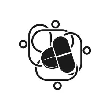 Commitment Teamwork Together Business Black Logo Illustration Vector Stock Illustration