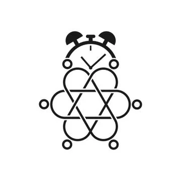 Commitment Teamwork Together Business Black Logo Illustration Vector Stock Illustration