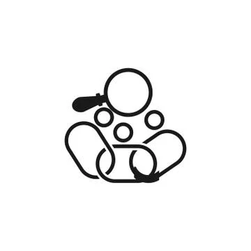 Commitment Teamwork Together Business Black Logo Illustration Vector 스톡 일러스트