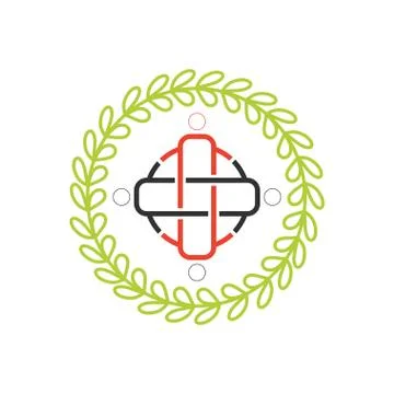 Commitment Teamwork Together Business Logo Illustration Vector Illustrazione stock