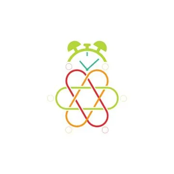 Commitment Teamwork Together Business Logo Illustration Vector 스톡 일러스트