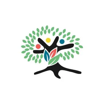 Commitment Teamwork Together Business Logo Illustration Vector 스톡 일러스트