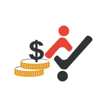 Commitment Teamwork Together Business Logo Illustration Vector Illustrazione stock