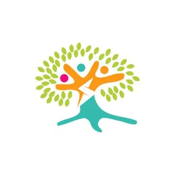 Commitment Teamwork Together Business Logo Illustration Vector Stock Illustration