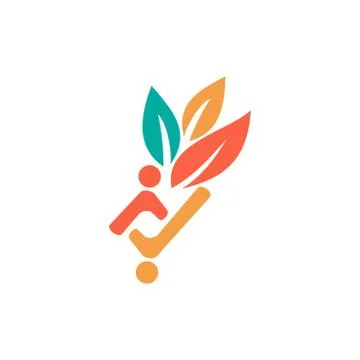 Commitment Teamwork Together Business Logo Illustration Vector Illustrazione stock