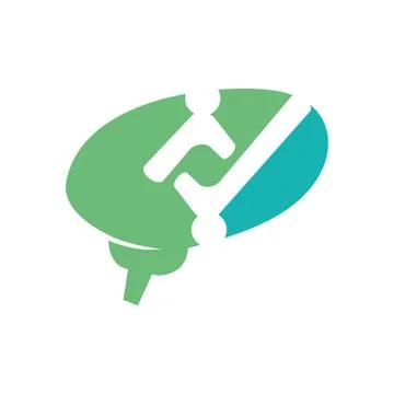 Commitment Teamwork Together Business Logo Illustration Vector Stock Illustration