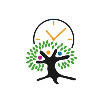 Commitment Teamwork Together Business Logo Illustration Vector 스톡 일러스트