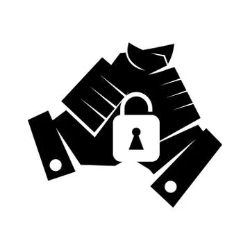 Commitment Teamwork Together Business Logo Illustration Vector Illustrazione stock