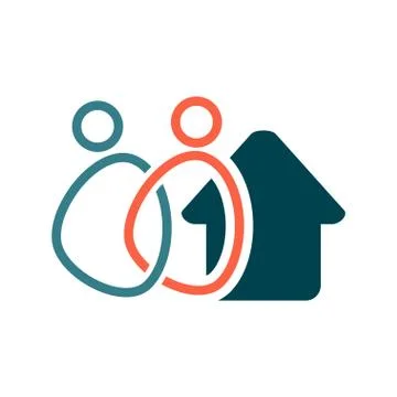 Commitment Teamwork Together Business Logo Illustration Vector 스톡 일러스트