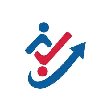 Commitment Teamwork Together Business Logo Illustration Vector Illustrazione stock