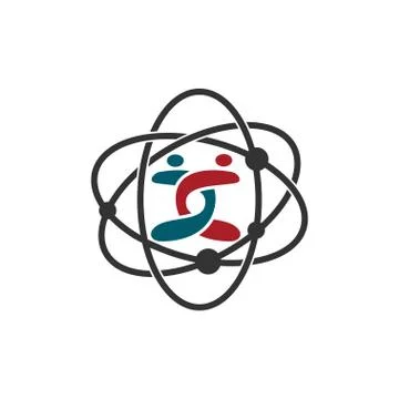 Commitment Teamwork Together Business Logo Illustration Vector 스톡 일러스트