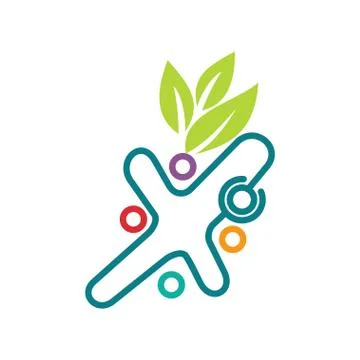 Commitment Teamwork Together Business Logo Illustration Vector Illustrazione stock