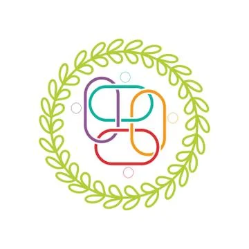 Commitment Teamwork Together Business Logo Illustration Vector Illustrazione stock