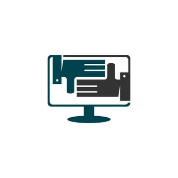 Commitment Teamwork Together Business Logo Illustration Vector Stock-Illustration