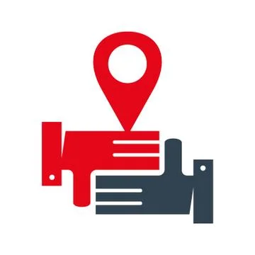 Commitment Teamwork Together Business Logo Illustration Vector 스톡 일러스트