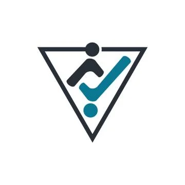 Commitment Teamwork Together Business Logo Illustration Vector 스톡 일러스트