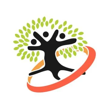 Commitment Teamwork Together Business Logo Illustration Vector Illustrazione stock