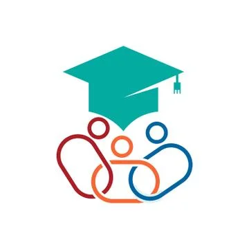 Commitment Teamwork Together Business Logo Illustration Vector Illustrazione stock