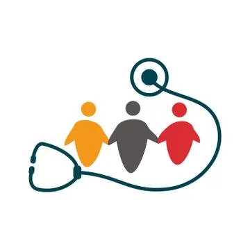 Commitment Teamwork Together Business Logo Illustration Vector Stock-Illustration