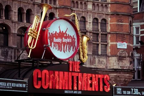 The Commitments at Palace Theatre Stock Photos