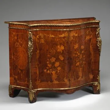Commode ca. 176070 Attributed to John Mayhew British. Commode. British. ca... Stock Photos