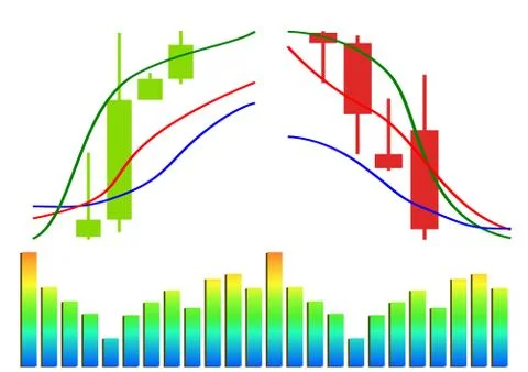 Commodity, Forex trading symbol Stock Illustration