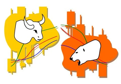 Commodity, forex trading vector Stock Illustration