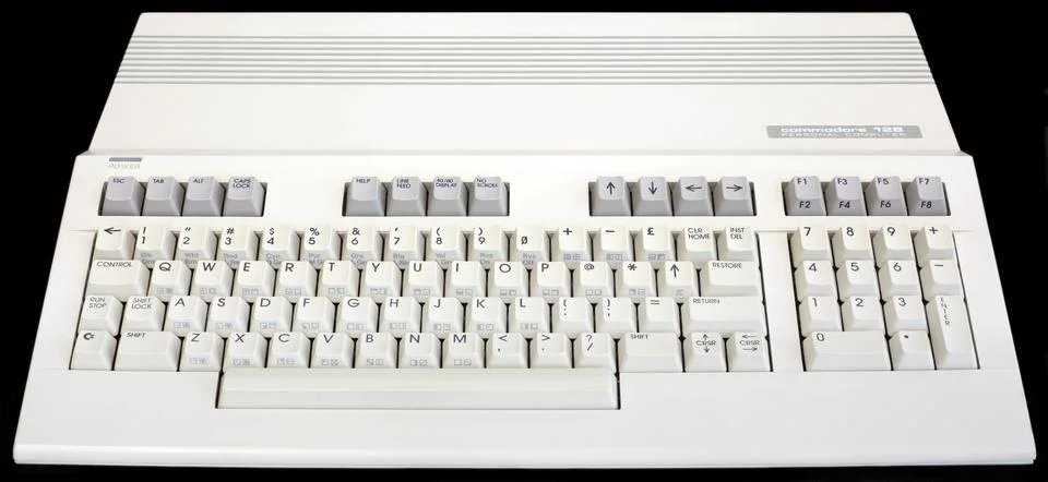 Commodore 128 Stock Photos