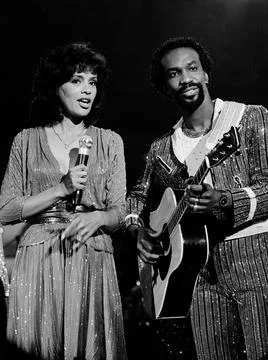 The Commodores perform on Solid Gold in 1983 Credit: Ron Wolfson / Foto stock