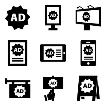 Common Advertising Stock Illustration