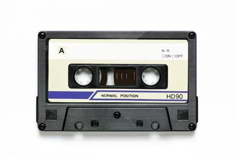 Common audio cassette Stock Photos