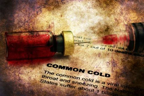 Common cold grunge concept Stock Illustration