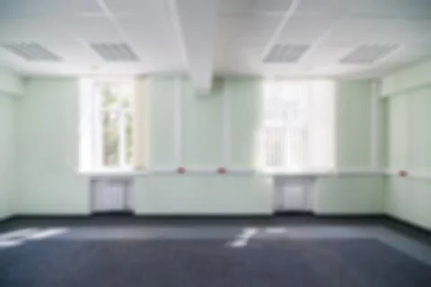 Common office building interior blur background Stock Photos