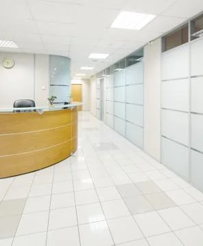 Common office building interior Stock Photos