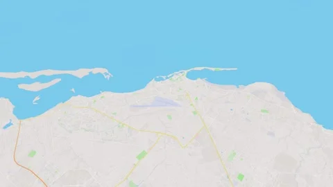 Common simple Luanda map background loop... | Stock Video | Pond5