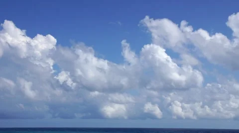 Common view of sea and clouds Stock Footage 51408434