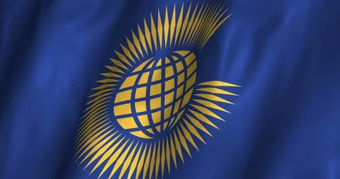 Common Wealth Waving Flag 4K Stock Footage 127859748