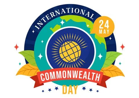Commonwealth Day Vector Illustration on 24 may of Helps Guide Activities by.. Stock Illustration