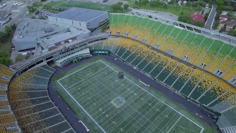 Commonwealth Stadium in Edmonton, AB, Canada, Morning of June 9th, 2024 Stock Footage 277314992