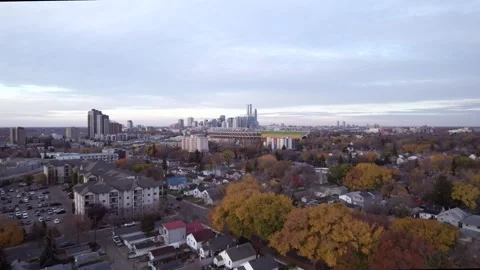 Commonwealth Stadium in Edmonton Stock Footage 253758756