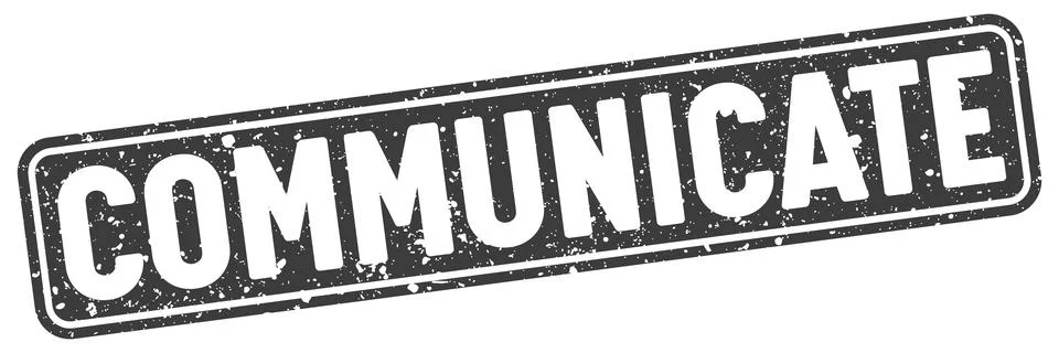 Communicate stamp. communicate black rectangular grunge stamp on transparen.. Illustrazione stock