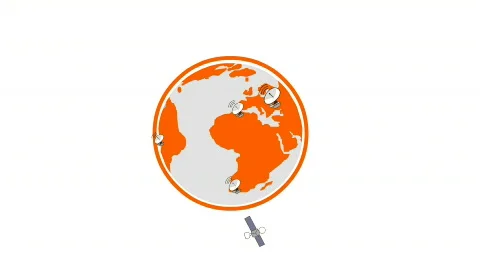 Communicating world Stock Footage 505930