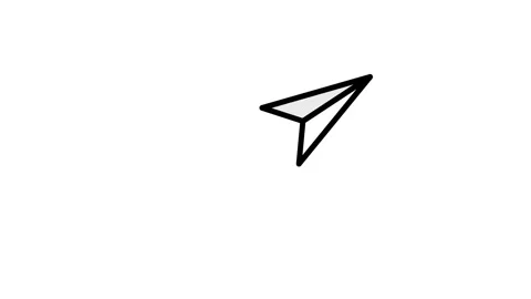 Communication and Messaging Vector Arrows Realistic Physics Loop Vídeo Stock 334762449