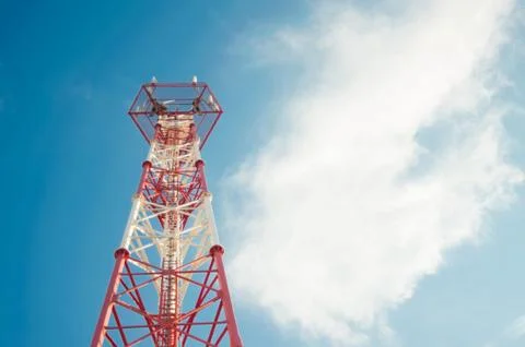 Communication antenna 库存照片